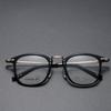 Gafas de Moda Retro Nuevas de Diseñador Añadir Mismo Estilo Marco de Gafas de Titanio Puro Permanente 806 con Miopía