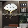 Reloj de Pared Estilo Lujo Ligero Sala de Estar Simple Moderno Decoración de Pared Personalizado Creativo Moda Reloj de Pétalos Decoración de Reloj para el Hogar