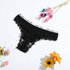 Nuevo tanga de algodón para mujer de cintura baja ropa interior para niñas encaje europeo y americano fabricantes de pantalones de hilo para mujer al por mayor
