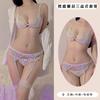 Golden Night Sexy Underwear Roupa íntima feminina Sexy Pure Desire Temptation Arquivo aberto Sem decolagem plus size Sem decolagem Perspectiva Renda Perspectiva