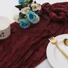 Estilo Americano de Luxo Mesa de Chiffon Plissado Boêmio de Linho para Festa Runner de Queijo Cruzamento Ebay Bali