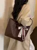 Elegante bolso de mujer con patrón tejido, nuevo bolso de hombro de moda 2026, bolso tote de gran capacidad para el día a día, bolso de axila