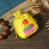 Nova Bolsa de Brocado para Armazenamento de Lótus Bolsa para Joias Bolsa para Joias Wenwan Bolsa para Contas de Buda Placa de Contas Placa de Contas Bolsa de Brincar Bolsa de Armazenamento Portátil