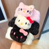 Faixa de Cabelo Fofa de Desenho Animado Sanrio Cachorro Boneca Culomi Faixa de Cabelo para Maquiagem Lavar o Rosto Aplicar Máscara Faixa de Cabelo de Celebridade Cyber