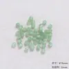 Nuevas Cuentas Espaciadoras Versátiles de Piedra Natural Accesorios para DIY Moda Cuentas Sueltas Cuentas para Hilo Cuentas Agrietadas Materiales para Pulseras