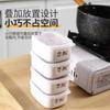 Caja de Almacenamiento para Refrigerador Caja para Compartimento de Carne Congelada Caja para Verduras Congeladas Caja de Empaque de Alimentos Organización para Refrigerador de Grado Alimenticio