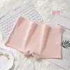 Roupa Íntima de Algodão Puro Boxer Feminino Respirável Cintura Média Calça de Segurança Anti-Exposição Roupa Íntima Quatro Cantos Feminina Roupa Íntima para Meninas Estudantes
