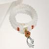 Nova Pulseira Frisada Chinesa Artística Retro Elegante Pulseira Empilhada Estilo Nacional Estilo High-end Pulseira Acessórios Mulheres