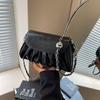Versátil Bolso de Axila Texturizado de Nicho para Mujer, Nuevo de Verano 2026, Moderno, a la Moda, Elegante, de Hombro Único, Cruzado, Pequeño Cuadrado