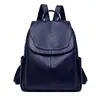 Mochila de Moda para Mujer 2023 Nueva Versátil Gran Capacidad Mochila de Cuero Suave Mochila Escolar para Estudiantes Bolso para Viajes al Aire Libre para Mujer