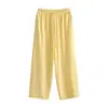 Pantalones de Trabajo de Secado Rápido para Mujer 2026 Verano Delgados de Cintura Alta Sueltos de Pierna Ancha Rectos Deportivos Casuales Estilo Americano Pantalones de Senderismo