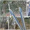 Coluna de Aço Galvanizado por Imersão a Quente Afiada Espessa Coluna de Cerca de Arame Coluna de Tubo Redondo Coluna Externa Anti-Ferrugem Coluna de Ferro Corrimão