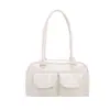 Bolsa feminina única para axila 2026 nova moda tendência bolsa tote retrô versátil grande capacidade bolsa casual para o dia a dia para mulheres