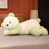 Almofada Urso de Pelúcia Macia e Fofa Deitada de Bruços Almofada para Dormir para Meninos Almofada de Cabeceira Meninas Acompanham Você para Dormir Almofada Namorado