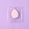Mini borla de maquillaje con cojín de aire para el pulgar, esponja para los dedos, borla para polvos seca y húmeda de doble propósito, base líquida que no come el polvo, borla para polvos con la punta de los dedos