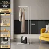 Y & h Perchero de Piso para Dormitorio Simple Estante para Ropa No Ocupa Espacio en Casa Habitación Interior Perchero para Ropa Abrigos Pequeño