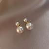 Pendientes Aguja de Plata Moda Coreana Dongdaemun Verano Simple Puesto Pequeños Frescos Temperamento Pendientes Celebridad de Internet Temperamento Pendientes