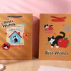 Productos Culturales y Creativos Qingyifang: Bolsa de Regalo para Té de la Tarde de Caramelo de Leche, Bolsa de Papel Portátil de Alto Valor, Bolsa de Almacenamiento para Regalo Souvenir