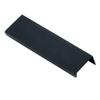 Manija invisible para armario, junta de puerta, manija larga, minimalista, cajón de gabinete, puerta de gabinete, gris cachemira, blanco, manija pequeña sin perforaciones