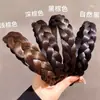 Faixa de Cabelo com Trança Espinha de Peixe para Mulheres, Presilha de Cabelo Trançada, Elástico de Cabelo, Faixa de Cabelo, Acessório de Cabelo Trançado para Mulheres, Novo Modelo 2025