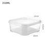 Caja de Conservación de Alimentos Almacenamiento para Refrigerador Lonchera Lonchera con Tapa Capa de Congelación Carne Congelada Refrigerador Caja de Almacenamiento de Fruta