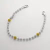 Cadena de Cintura Transfronteriza de Amazon Diamante de Arcilla Diamante Estrellado Bola de Diamante Estrellado Círculo Único Cadena para Pantalones Cadena Corporal Joyería Hecha a Mano para Hombres y Mujeres