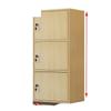 Librero Simple con Gabinete de Almacenamiento con Cerradura Gabinete de Madera Gabinete de Almacenamiento con Puerta Combinación Simple Librero Combinado Mesa de Noche Producto Nuevo