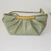 Bolsa Nube Bolsa de Almacenamiento Leia Color Metálico Bloques de Color Bolso de Hombro Cruzado de Lujo de Alta Gama Bolso de Mano Versátil de Moda para Mujer