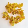 Guirnalda de Hojas de Arce Artificial Decoraciones de Otoño Halloween Plantas Artificiales Verdes Decoraciones del Festival de la Cosecha de Amazon Suministro Exclusivo Transfronterizo