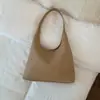 Bolsa Grande de Uso Diário Retrô para Mulheres 2025 Nova Moda Simples Padrão Trançado Bolsa de Ombro Bolsa Tote Relaxada