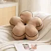 Cojín Floral Tatami Sala de Estar Cojín para Asiento Futón Engrosado Sofá Perezoso Ventana Saliente Almohada Oficina Respaldo Soporte Lumbar