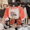 Pijamas de Otoño para Niños, Conjuntos Íntimos para Niños, Ropa de Otoño y Pantalones Largos para Niños Talla Mediana y Grande, Ropa de Casa de Terciopelo sin Huesos para Bebés Niñas