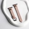 Para Apple watch987 S10 Apple Watch con Correa iwatch de Camelia de Alto Nivel de Cuero Fino