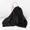 Lenço feminino quadrado grande de cetim liso cor sólida seda artificial 90 lenço quadrado grande de cetim FJ238