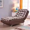 Sofá Cama Reclinable Eléctrico Chaise Longue Sofá de Belleza Habitación de Ancianos Individual Ventana Abuhardillada Sofá Perezoso Reclinable para Dormir Niños