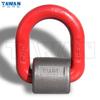 Anillo D de alta resistencia forjado en torre Qingdao Yuan con anillo de retención, proceso de forjado de matriz de punto de suspensión industrial, grande, favorablemente