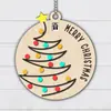 Colgantes Populares Navideños de Estilo Nórdico para Puerta Decoraciones de Pared Feliz Navidad Accesorios Festivos