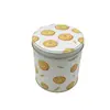 Cajas redondas de hojalata personalizadas por el fabricante, latas para galletas, dulces, pasteles, obleas de copo de nieve, empaques metálicos