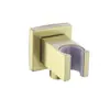 Soporte de pared empotrado oculto de cobre puro para ducha de mano, soporte para rociador de mano, juego de accesorios de asiento de pared, fabricante