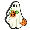 Cuentas para bolígrafo de PVC de Halloween, cuentas de calavera de dibujos animados, cuentas de hilo, cuentas centrales de fantasma lindas