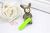 Accesorios para el cabello para niños DIY 5.0cm horquilla doble pinza de pico de pato horquilla de pasador de tela totalmente envuelta