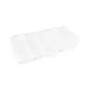 Caja de pesca Luya de 5 compartimentos, 13*6.5*2.5cm, ABS, caja para señuelos blandos, accesorios de lentejuelas, caja de aparejos de pesca