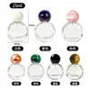 Frascos de amostra de perfume de 25ml, vidro de alta qualidade, tamanho portátil para viagem, frascos de perfume requintados, frascos vazios para dispensar