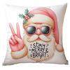 Amazon Natal Boneco de Neve Rosa Fronha de Travesseiro Curta de Pelúcia Capa de Almofada para Sofá Estampada com Carro Fronha de Travesseiro para Casa