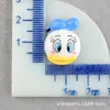 Pinza para el pelo de pelo de conejo Accesorios de resina Funda de teléfono Doraemon Pato Donald Adornos para el pelo DIY Oso pequeño Pollito Materiales hechos a mano Venta al por mayor