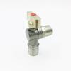 Válvula Triangular Acero Inoxidable 304 Todo Cobre Alto Flujo Válvula Triangular Interruptor Calentador de Agua 6 Puntos a 4 Puntos Recto Bola Extendida