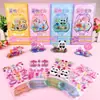 Pegatinas 3D en Relieve Lenguaje de Animales Estrella Juguetes Educativos para Niños Pegatinas Creativas Hechas a Mano DIY Ensamblaje Divertido