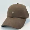 Boné Simples Bordado Estilo Coreano para Afinar o Rosto, com Copa Macia, Aba Larga, Copa Funda, Boné de Beisebol Casual Versátil, Quebra-sol para Casal