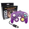 Controlador Cableado Renjia Ngc para Juegos Ngc Gamecube con Empaque de Caja a Color y Función de Vibración