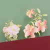 Novo Estilo Chinês Camélia Lótus Lótus Rosa Marcador de Página de Metal Clipe de Livro Literário e Requintado Presentes Pequenos Culturais e Criativos